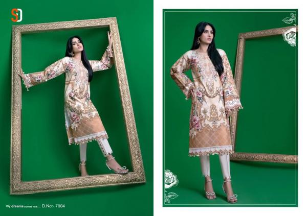 Shraddha Firdous Vol 7 Lawn Cotton Designer Pakistani Suit Collection